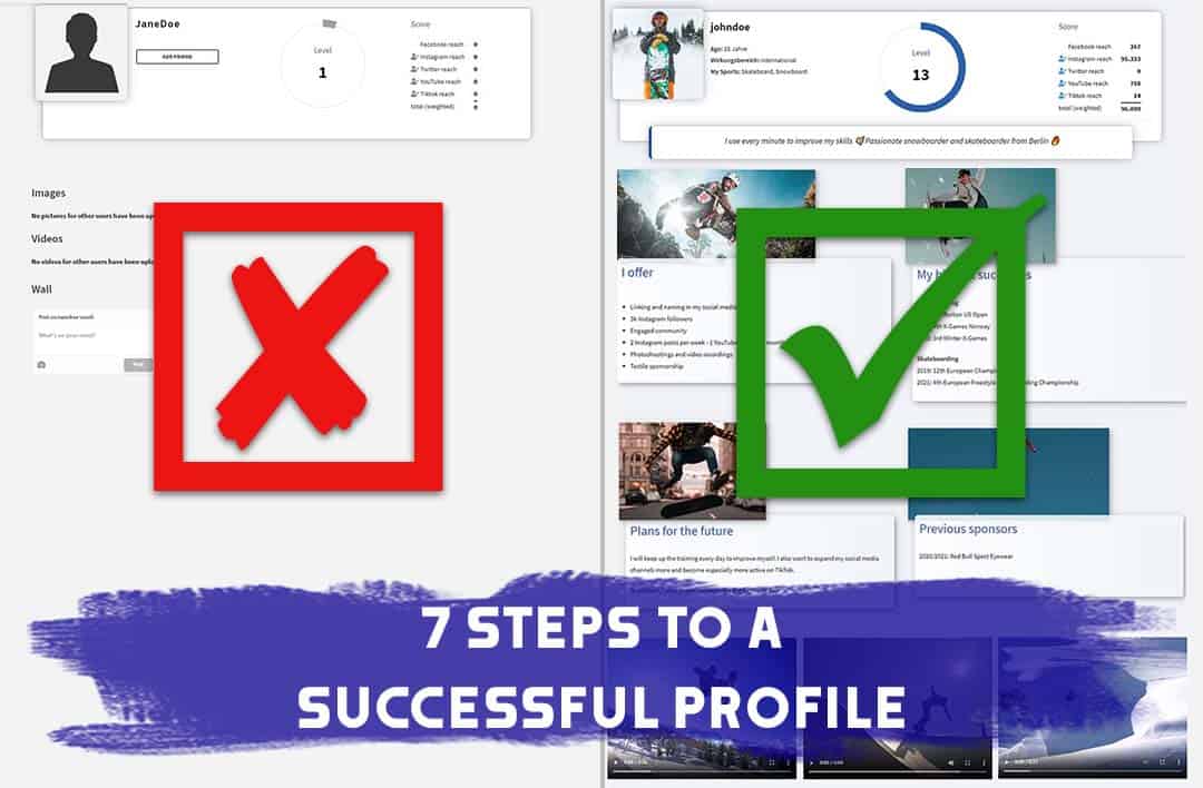 7 steps to a successful profile