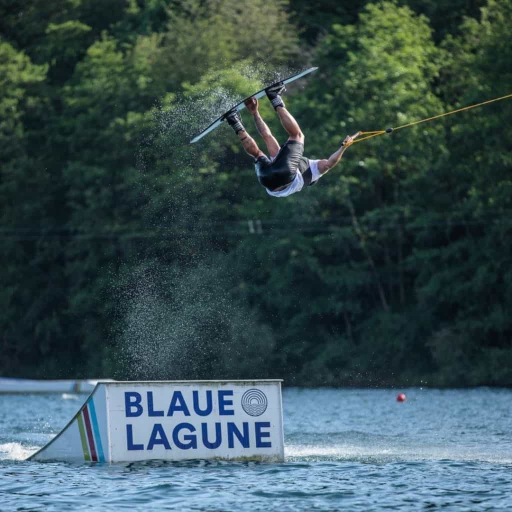 Wakeboardanlagen in Deutschland Blaue Lagune