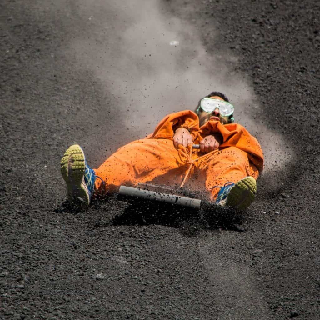 Volcano Boarding