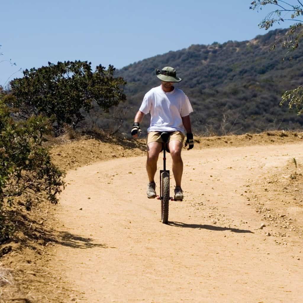 Mountain Unicycling